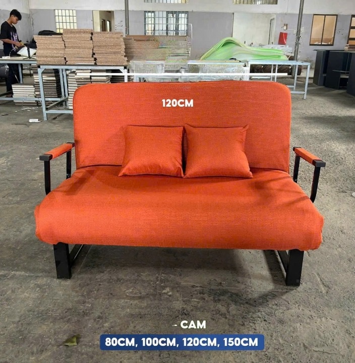  Sofa Giường 120 cm gấp gọn đa năng 3 trong 1 Tanaki, Sofa bed